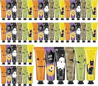 48 Pack Halloween Hand Cream Gift Sets for Women Ghost Mini Hand Lotion ...