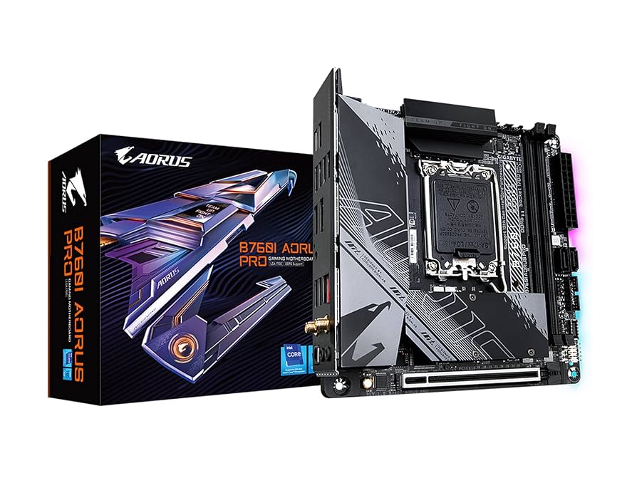 GIGABYTE B760I ITXマザーボード+i5 12400 CPUセット GIGABYTE B760I ITXマザーボード+i5 12400 CPUセット