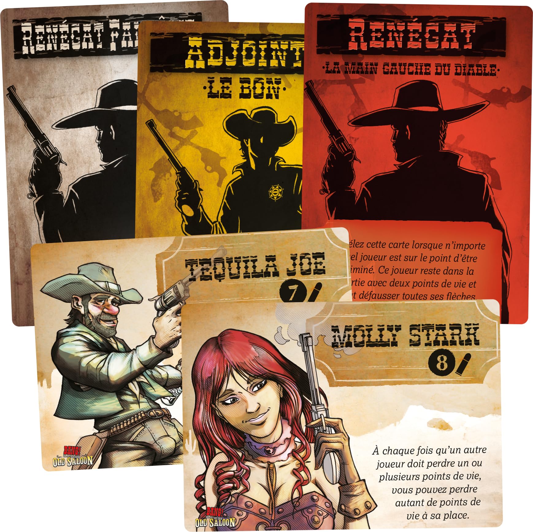 Asmodee - Bang Dice Explosion, DV Giochi, Coffret Jeu et Extensions, Jeu de dés Bluff et identité, Cadeau Jeu de société, Famille et Amis, Dès 8 Ans, Version Française