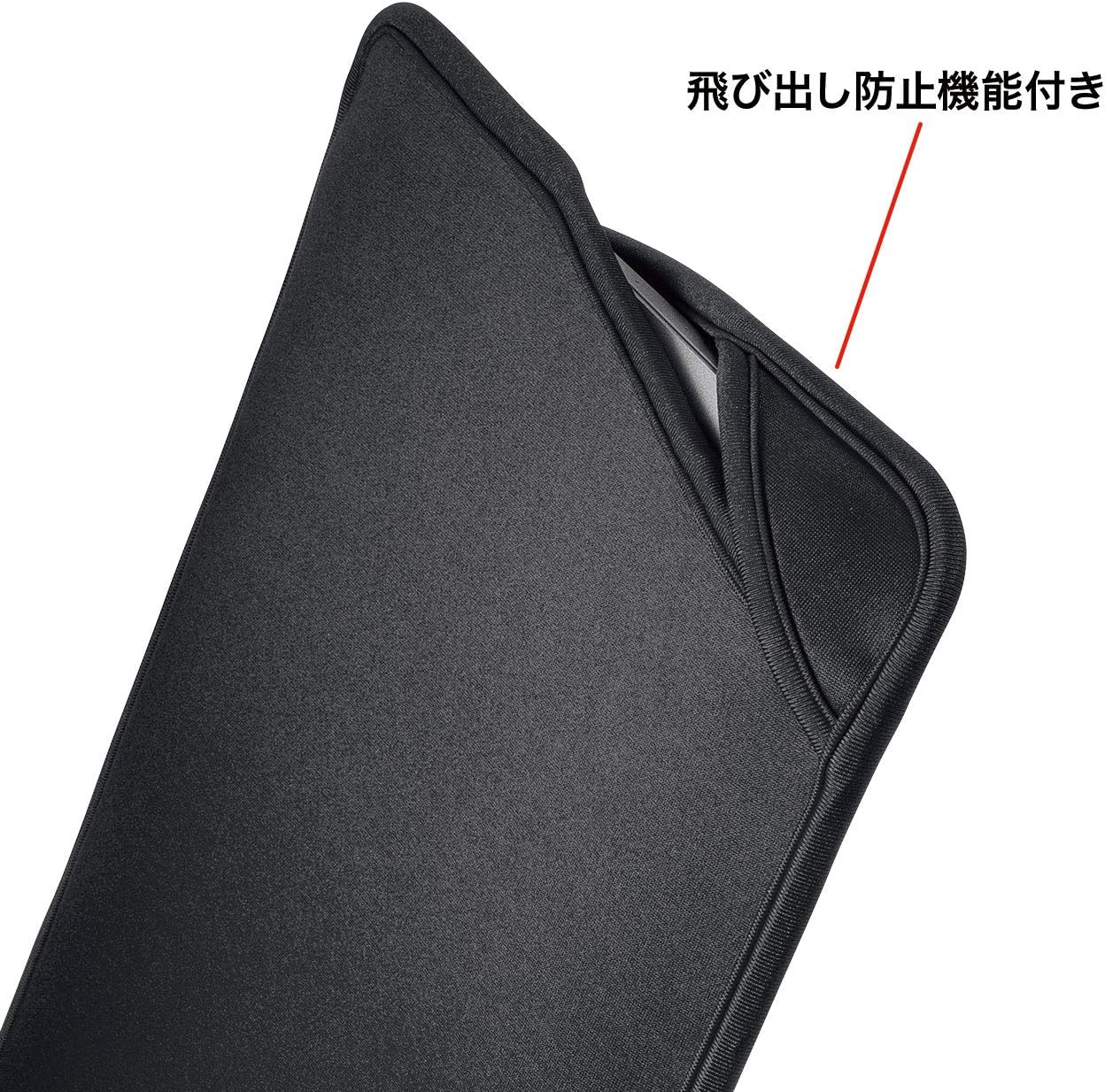 Sanwa Supply IN-WETSL11BK PC Protective Suit Black