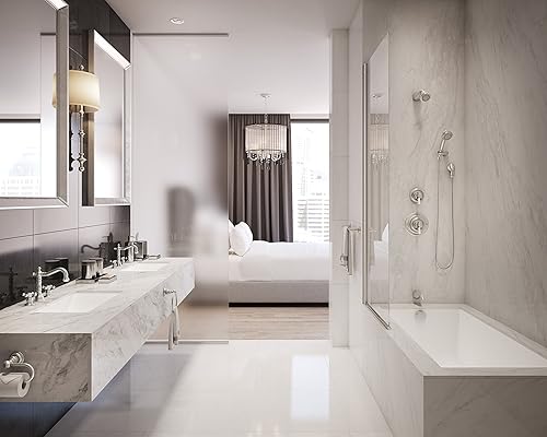 Miniatura 5 de Symmons S-4400-TRM Carrington - Válvula de ducha en cromo pulido (válvula no incluida)