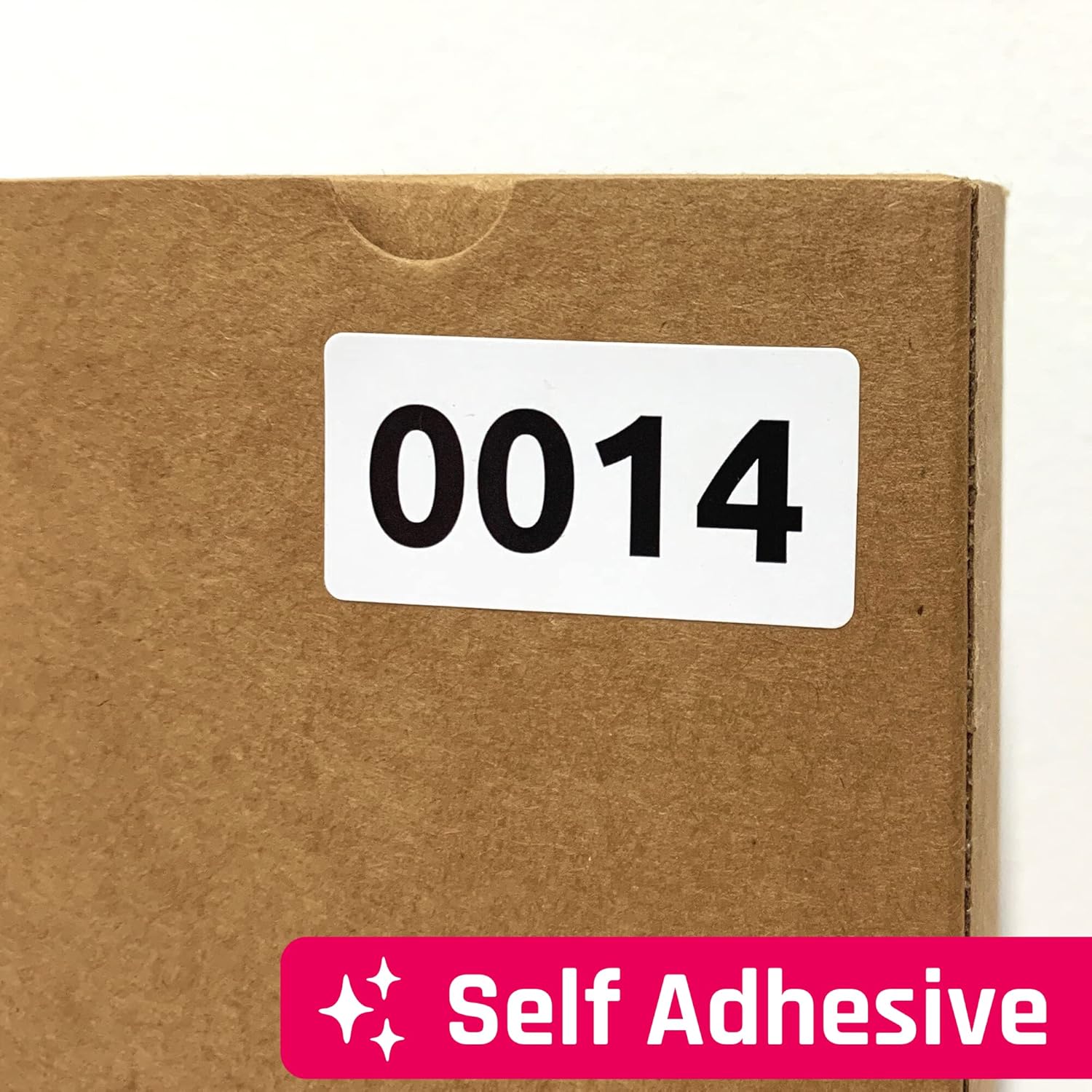 (3 Sets) 1-1000 Consecutive Number Inventory Labels Stickers Sheets, 1.5" x 0.75"