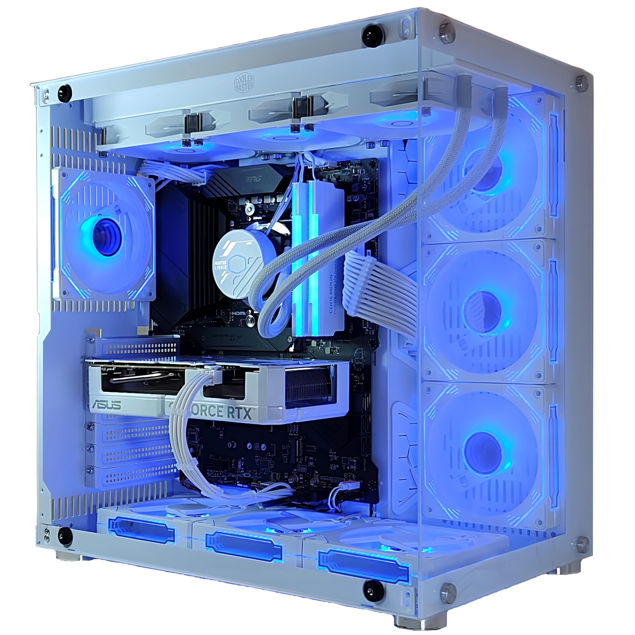 Amazon.co.jp: 【スモールラボ】ガラス2面ATX ゲーミングPC／AMD
