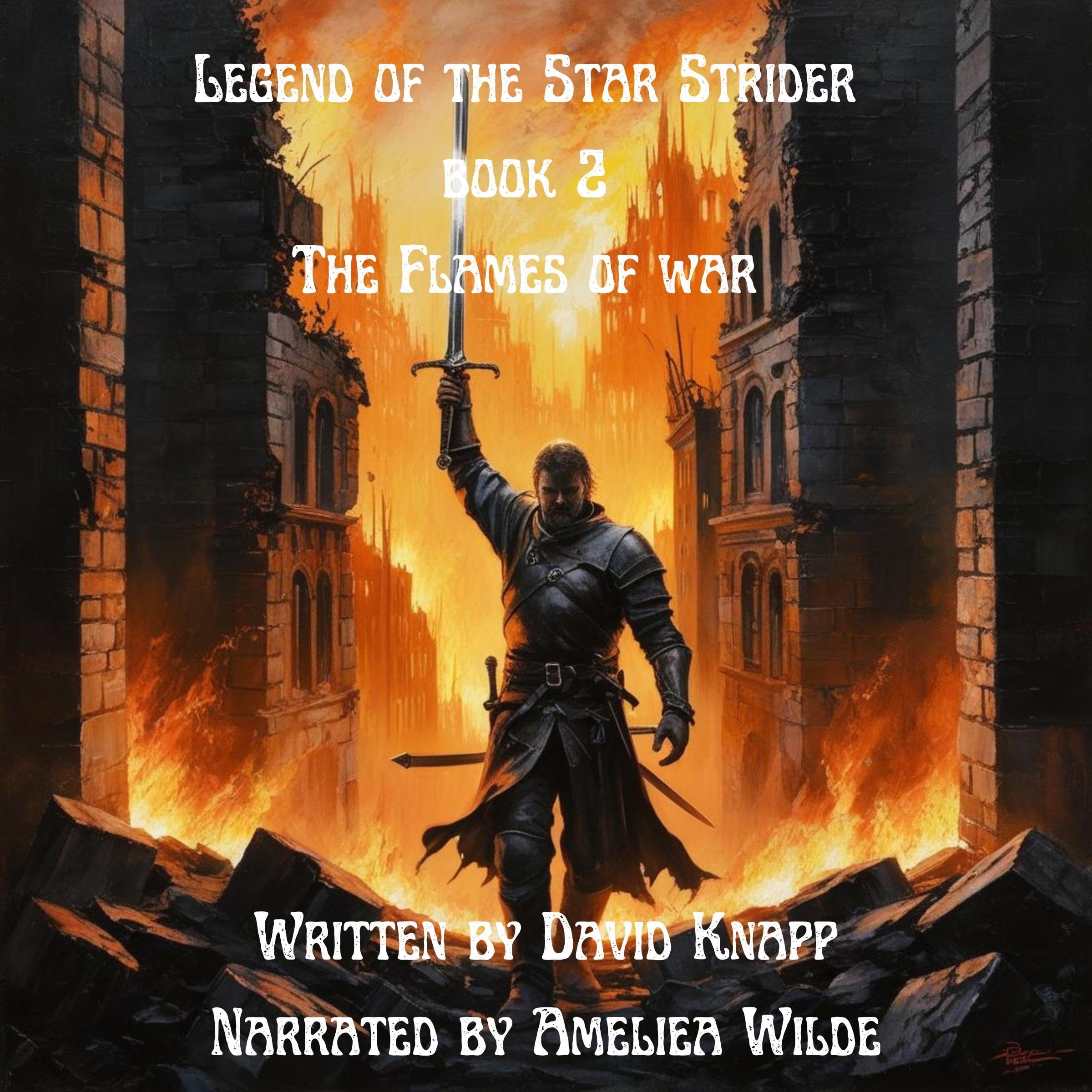 Cover art for The Legend of the Star Strider: The Flames of War