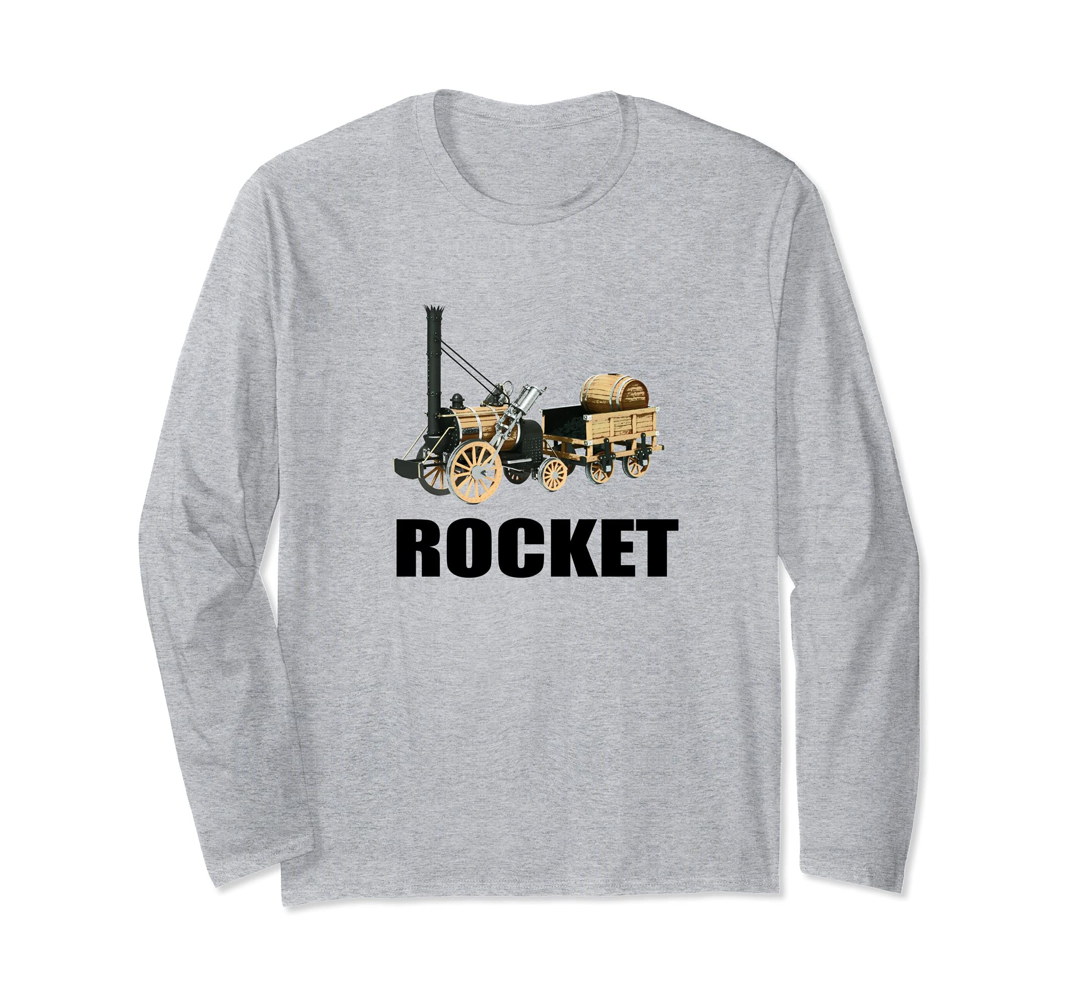 Stephenson's Rocket Steam Train Long Sleeve T-Shirt
