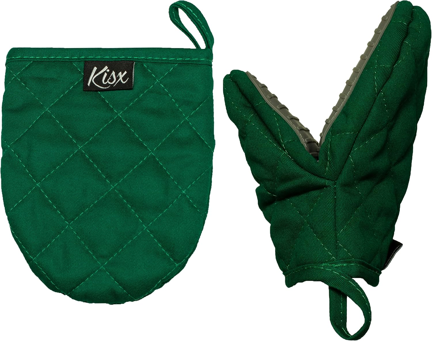Oven Mitts Heat Resistant (Green) Mini Oven Mitts