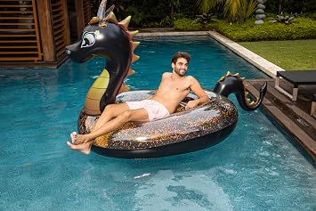 Poolcandy Gigantic Inflatable 2 to 3 Person Pool, Beach, and Lake Swim rafts