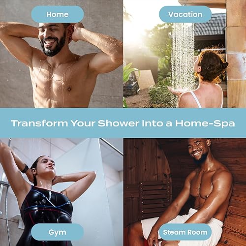 Vista 53 de Body Restore Shower Steamers - Paquete de 15 unidades de aromaterapia, rellenos de calcetines de Navidad para hombres, regalos de cumpleaños