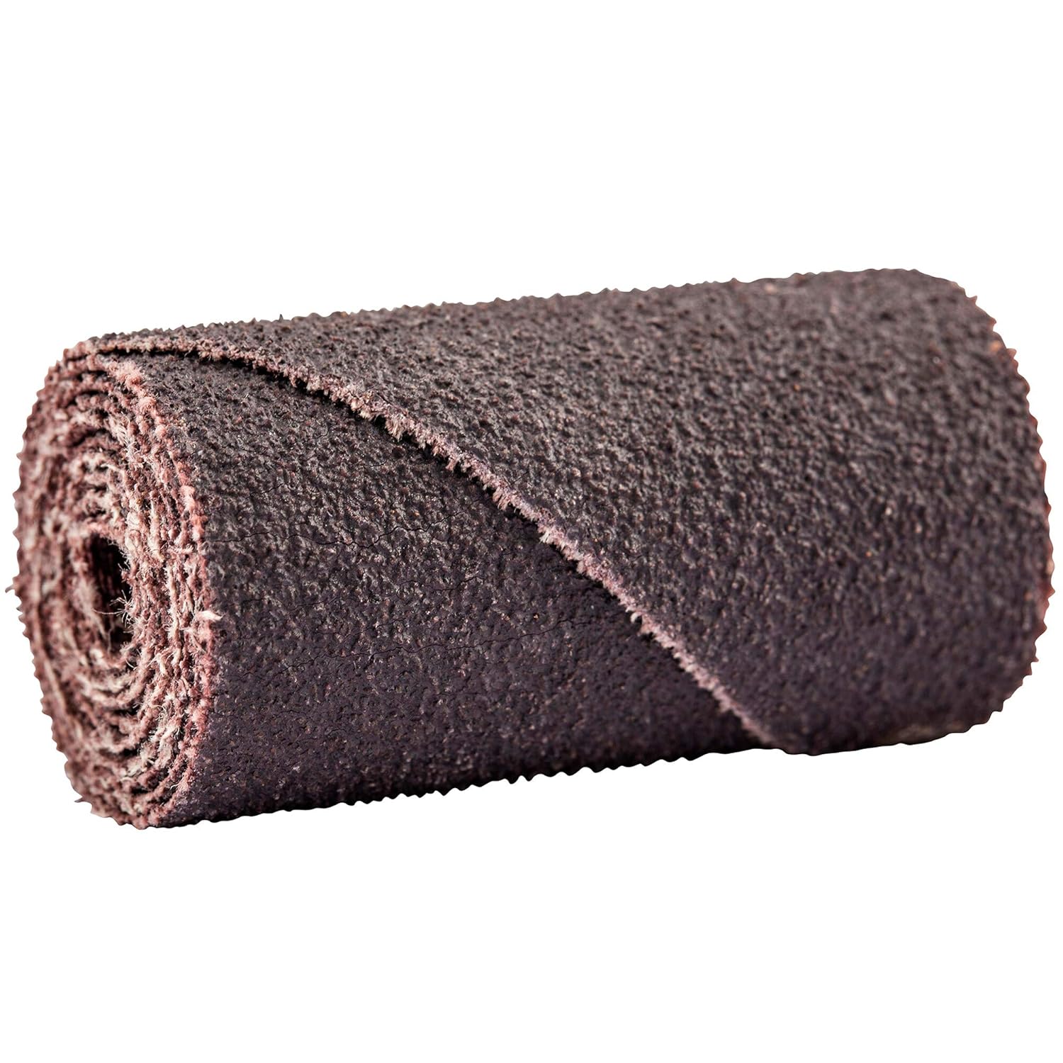 Merit Abrasive Cartridge Roll, Aluminum Oxide, 3/16" Arbor, Roll 3/4" Diameter x 1-1/2" Length, Grit 60 (Pack of 100)