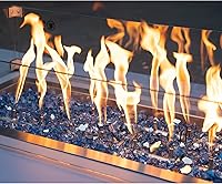 Vista 4 de Stanbroil - Cristal para fuego de chimenea, lugar para fogatas.