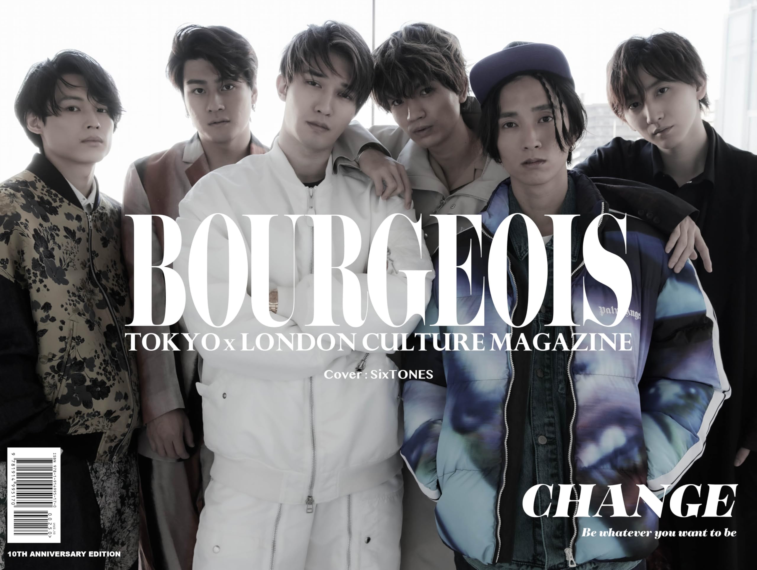 Amazon.co.jp: BOURGEOIS 10TH ANNIVERSARY EDITION: Cover : SixTONES