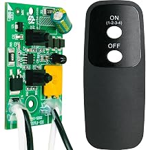 2025 Upgrade Replacement Circuit Board and Switch-Fits 10-04301K-V1.6 / 10-04301K/10B04301K-Compatible with MaxxFan RV Roof Vents Models 4201KW,4251KW,4301K,4401KWith Remote Control Function Added