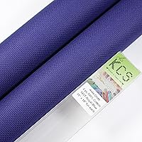 Vista 154 de KCS 2 piezas de tela de costura de algodón Aida de punto de cruz de 15 x 18 pulgadas (blanco antiguo, 14 unidades)