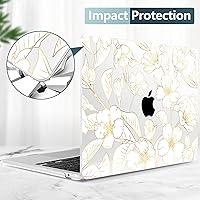 Vista 80 de TWOLSKOO for M4 MacBook Air 13.6 inch Case 2025-2022 Release M4 A3240 M3 A3113 M2 A2681, Plastic Hard Shell & Screen Protector & Keyboard Cover &
