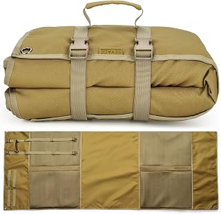 DEYACE Extra Large Padded Shooting Mat - 78x28.5in Portable Roll-Up Prone Mat for Hunting, Range & Military Shooting