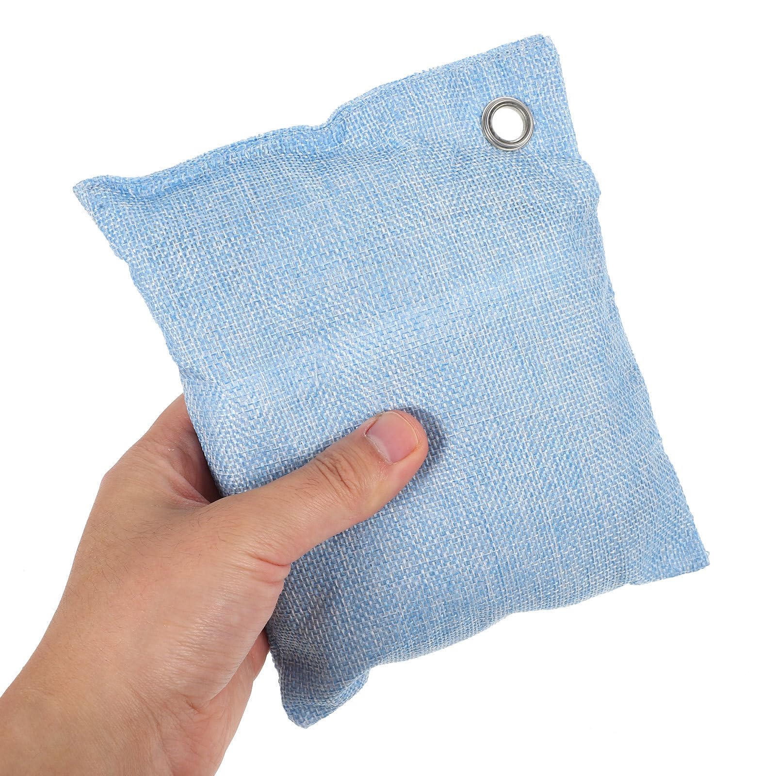 MAGICLULU 4piezas Bolsas de Activado de Bambú Desodorizantes y Purificadoras de Aire para Hogar Coche y Armarios Atrapaores de Olores y Humedad Paquete Reemplazable para Ambiente Fresco