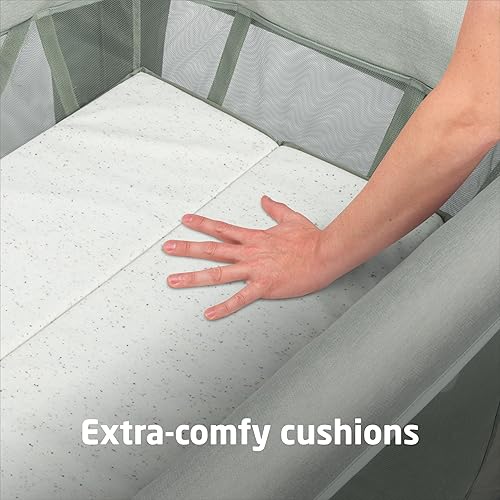 Miniatura 7 de Maxi-Cosi Swift Corral para bebés con alfombra, corralito para bebés, patio de juegos con moisés, corralito portátil para bebés y niños pequeños,