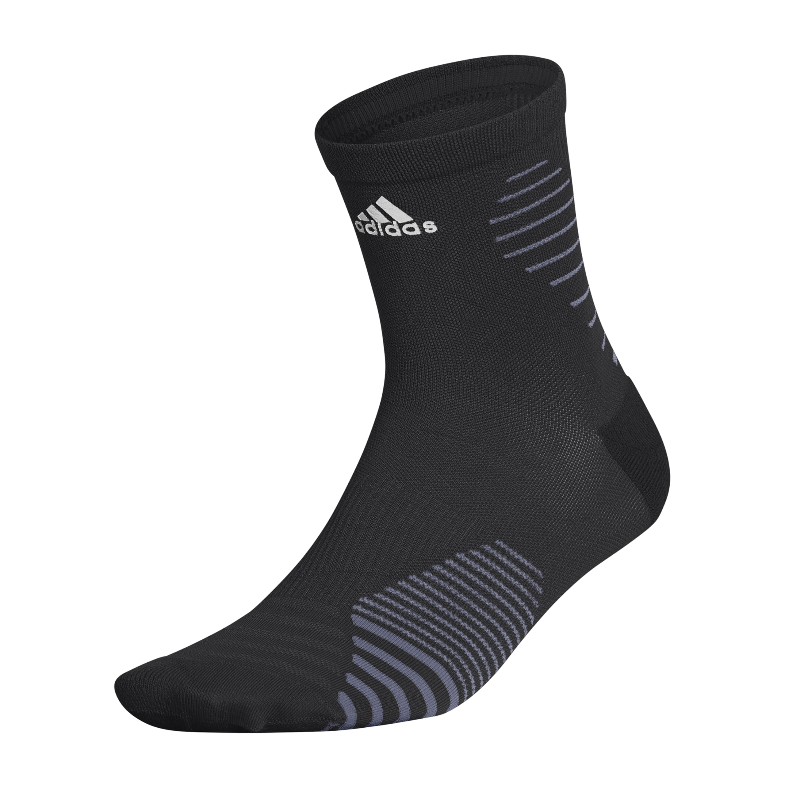 adidas Unisex Running Single Mid-crew Sock Calcetines de media caña Unisex adulto (Pack de 1)
