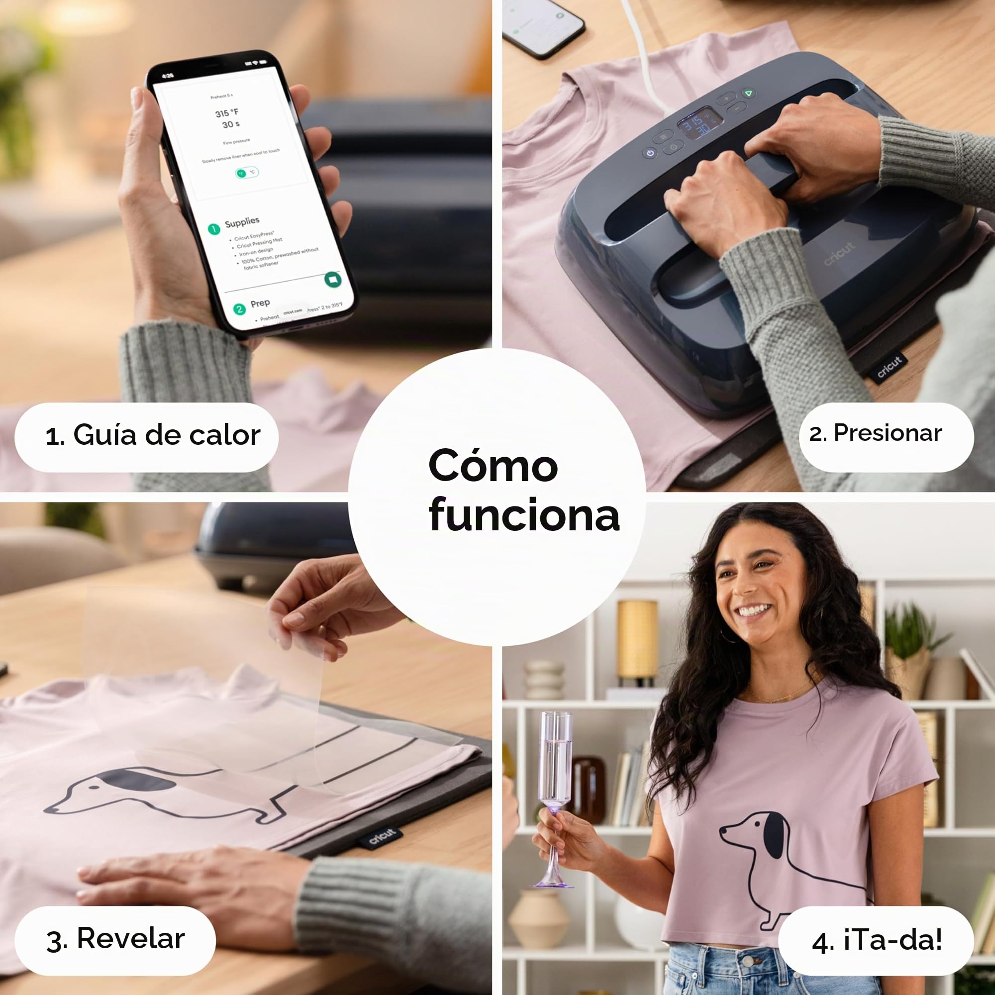 Cricut EasyPress SE - Prensa térmica de 30,5 cm x 25,4 cm - Máquina de transferencia de calor para camisetas, sudaderas, mantas, almohadas y más - fácil de usar - azul
