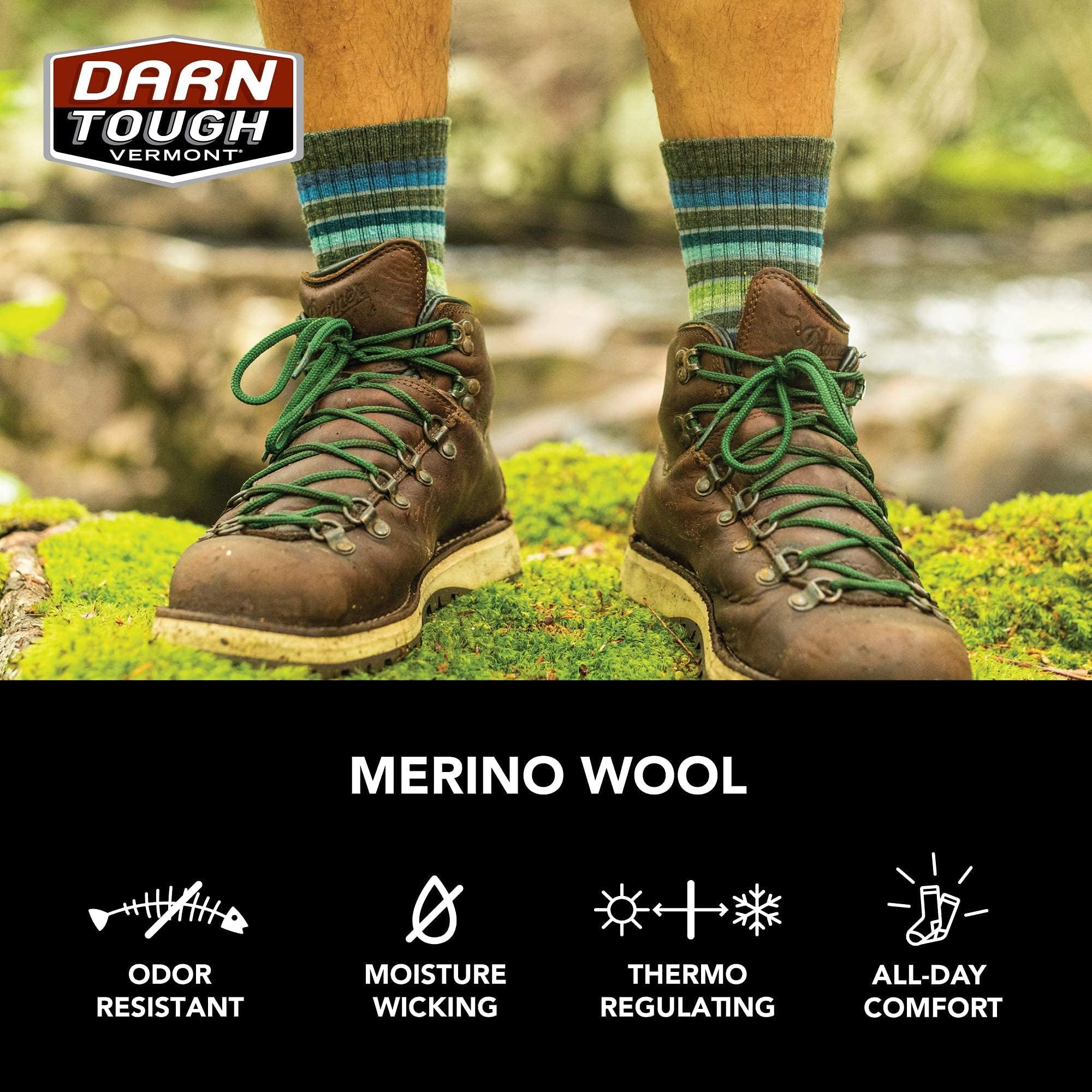 Darn Tough Vermont Hiker Micro Crew Cushion Socks