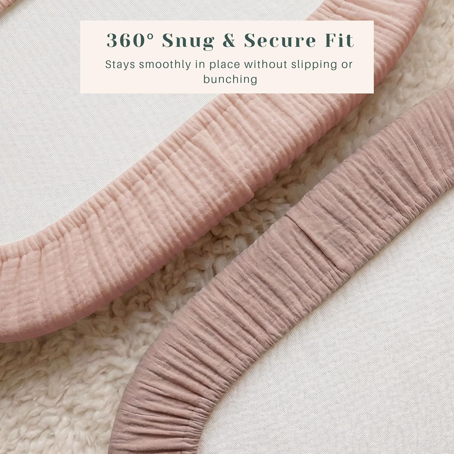 Baby Bassinet Sheets 3 Pack for Boys & Girls, Soft Breathable Muslin Cotton Bassinet Mattress Cover, Universal Fit for Hourglass, Oval, and Rectangle Mattress (Daisy Petal)