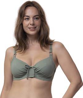 DORINA Curves Fiji Women's Full Cup Non-Padded Underwire Bikini Top D17026A - Plus Sizes C to F Cups