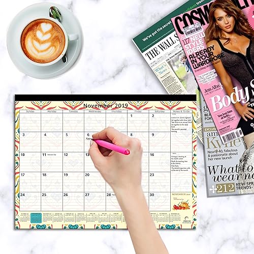 Miniatura 3 de StriveZen - Calendario magnético 2024-2025 para nevera, 16 x 12 pulgadas, grande mensual, papel, arrancable, enero de 2024 a diciembre de 2025, bloc