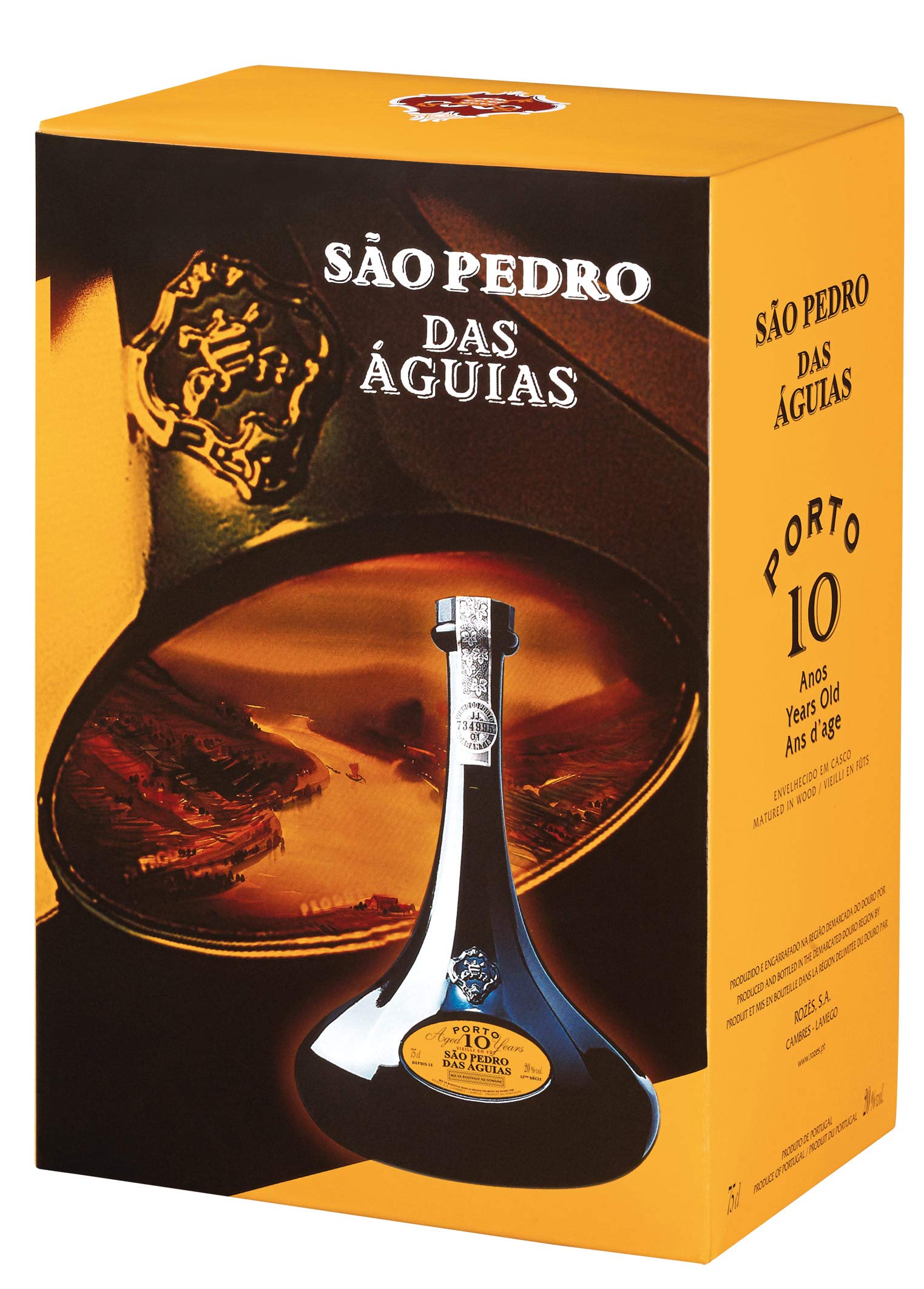 Porto Sao Pedro Tawny Reserve - 75cl - En Carafe & 10 ans en carafe sous étui - 75cl