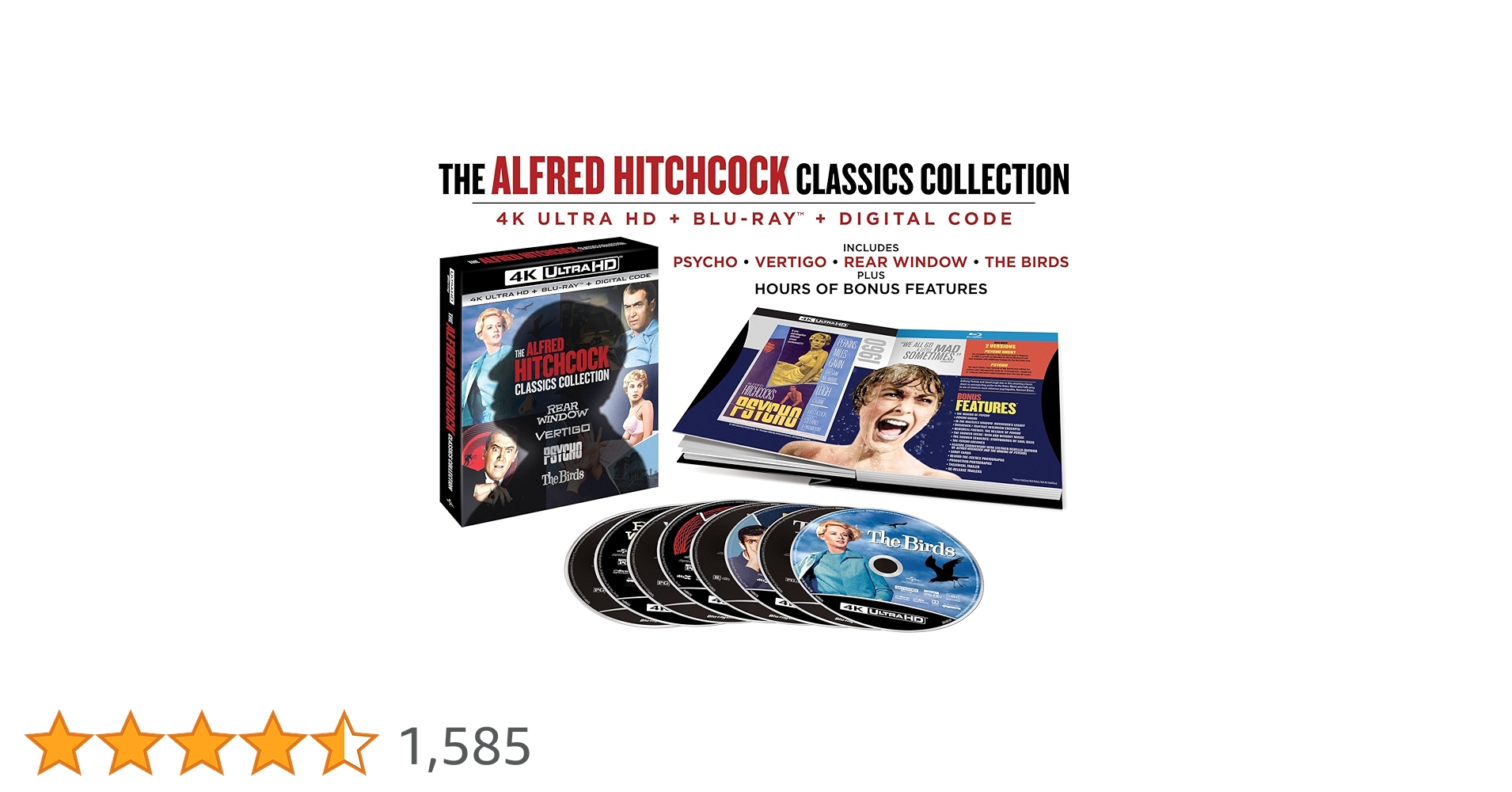 Amazon.co.jp | The Alfred Hitchcock Classics Collection [Blu