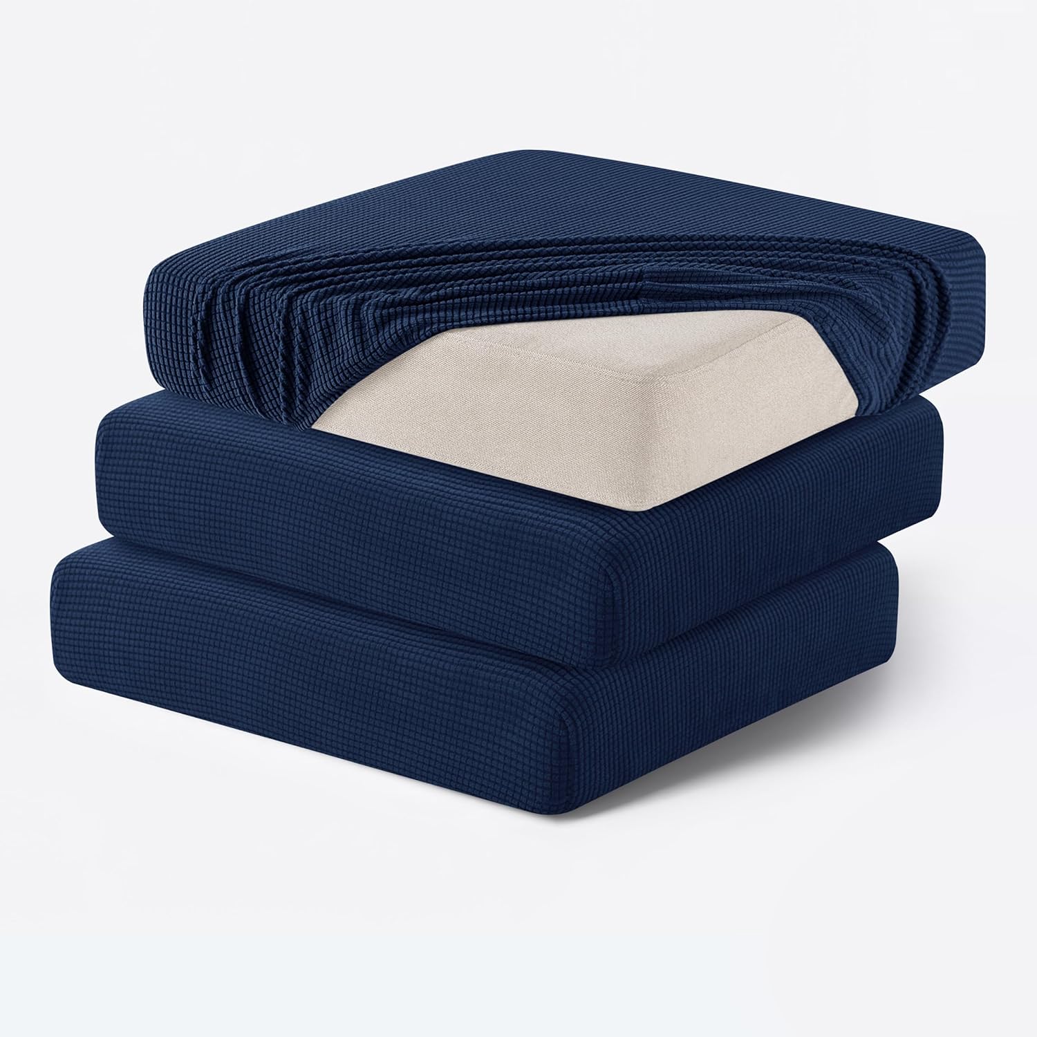 Amazon.com: Hokway Stretch Individual Couch Cushion Slipcovers ...