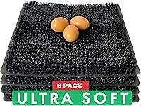 LUMERAM 6X Ultra Soft Washable Silicone Chicken Nesting Pads - BPA Free, Durable Egg-Safe Mats for Coops