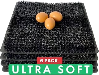 LUMERAM 6X Ultra Soft Washable Silicone Chicken Nesting Pads - BPA Free, Durable Egg-Safe Mats for Coops