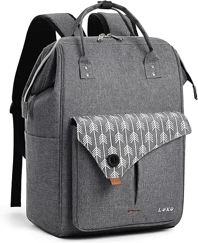 Lekesky Sac à Dos Ordinateur Portable Femme 15.6 Pouces, Elegant