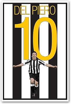Graphics 17 Alessandro Del Piero Poster - Juventus Art