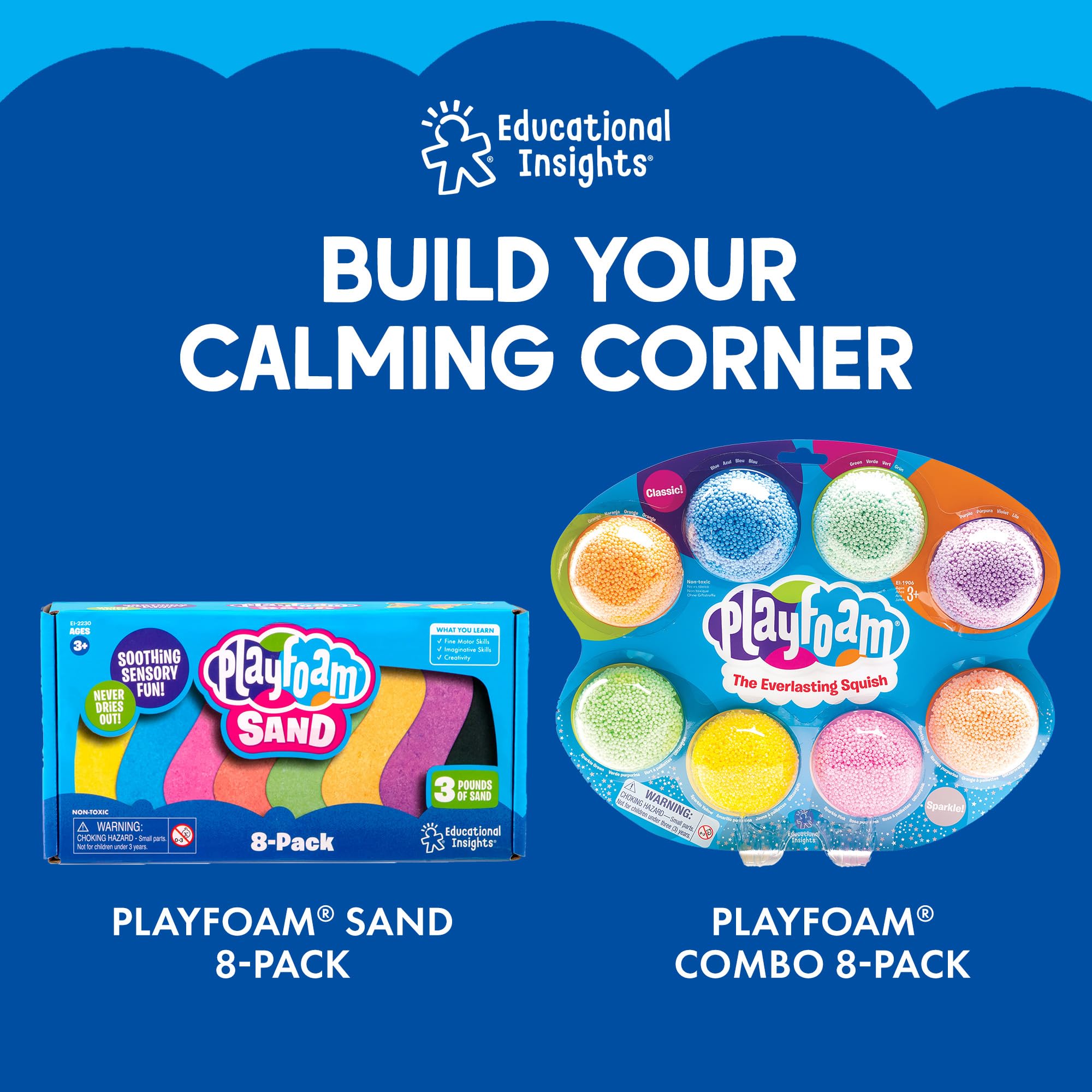 Learning Resources Playfoam Sand Sphères de Sérénité 2237, Dès 5 Ans, Jeu Sensoriel Apaisant, Activités de Pleine Conscience, Plateau & Sphères Texturées