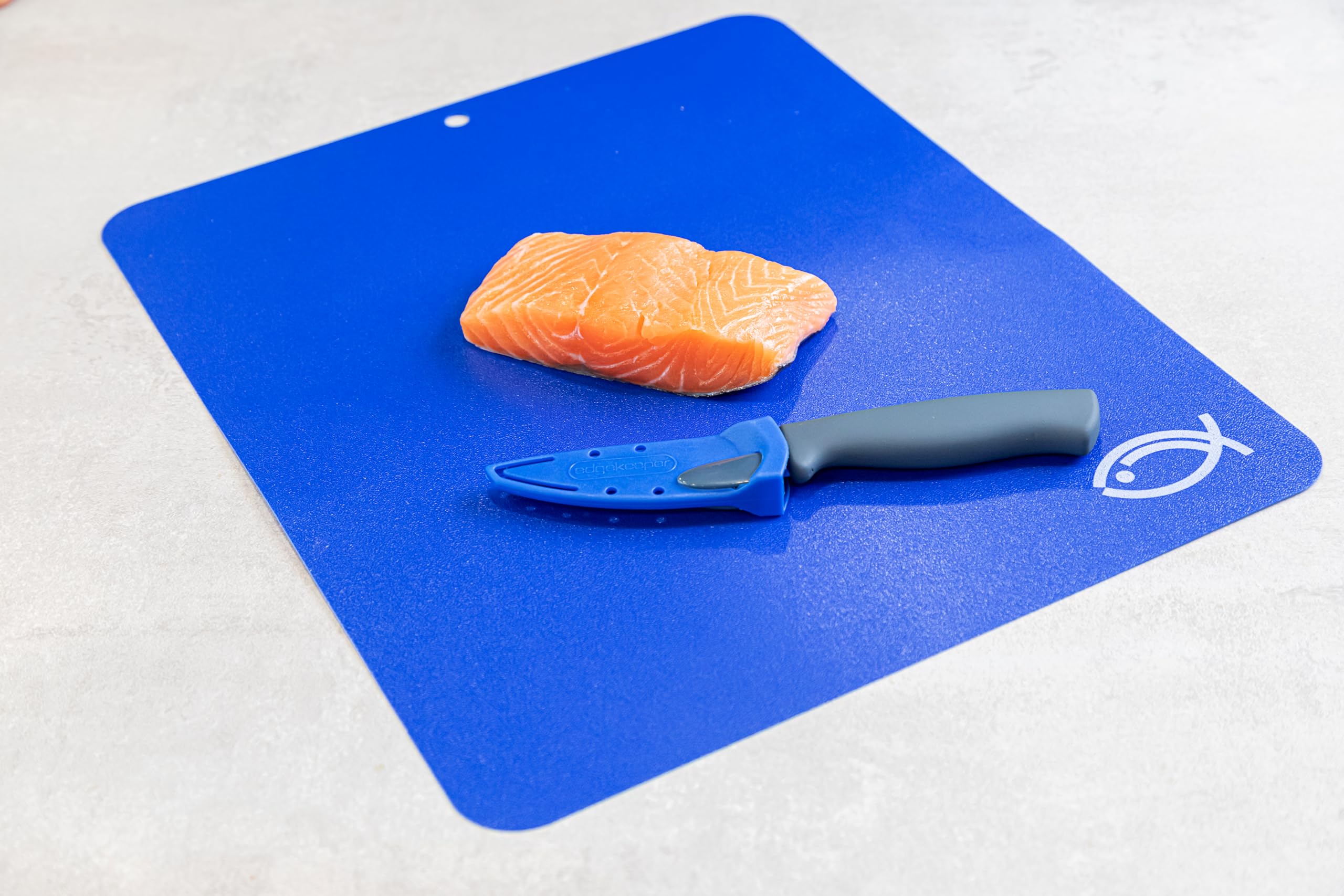 Rouceyxin – Set Di 3 Taglieri In Plastica Alimentare, Senza BPA – Lavabili In Lavastoviglie, Con Superficie Smerigliata E Foro Per Appendere – Grandi, Medie E Piccole (verde) - 2