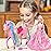 BETTINA Magical Light Unicorn Princess Dolls Set, Unicorn Toys for Girls, Horse Toy with Mane and Tail, Princess Toys, Unicorn Gifts for Girls