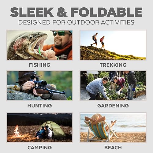 Miniatura 9 de Sombrero de sol para hombresmujeres, protección UV, ala ancha, sombrero Boonie para senderismo, pesca, safari