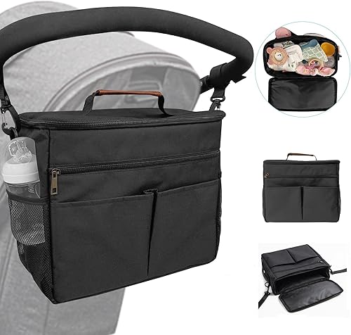 Miracle Maby - Bolsa organizadora de cochecito para mamá bolsa de carrito de bebé compatible con cualquier cochecito multifuncional de gran disponible en Yaxa Colombia