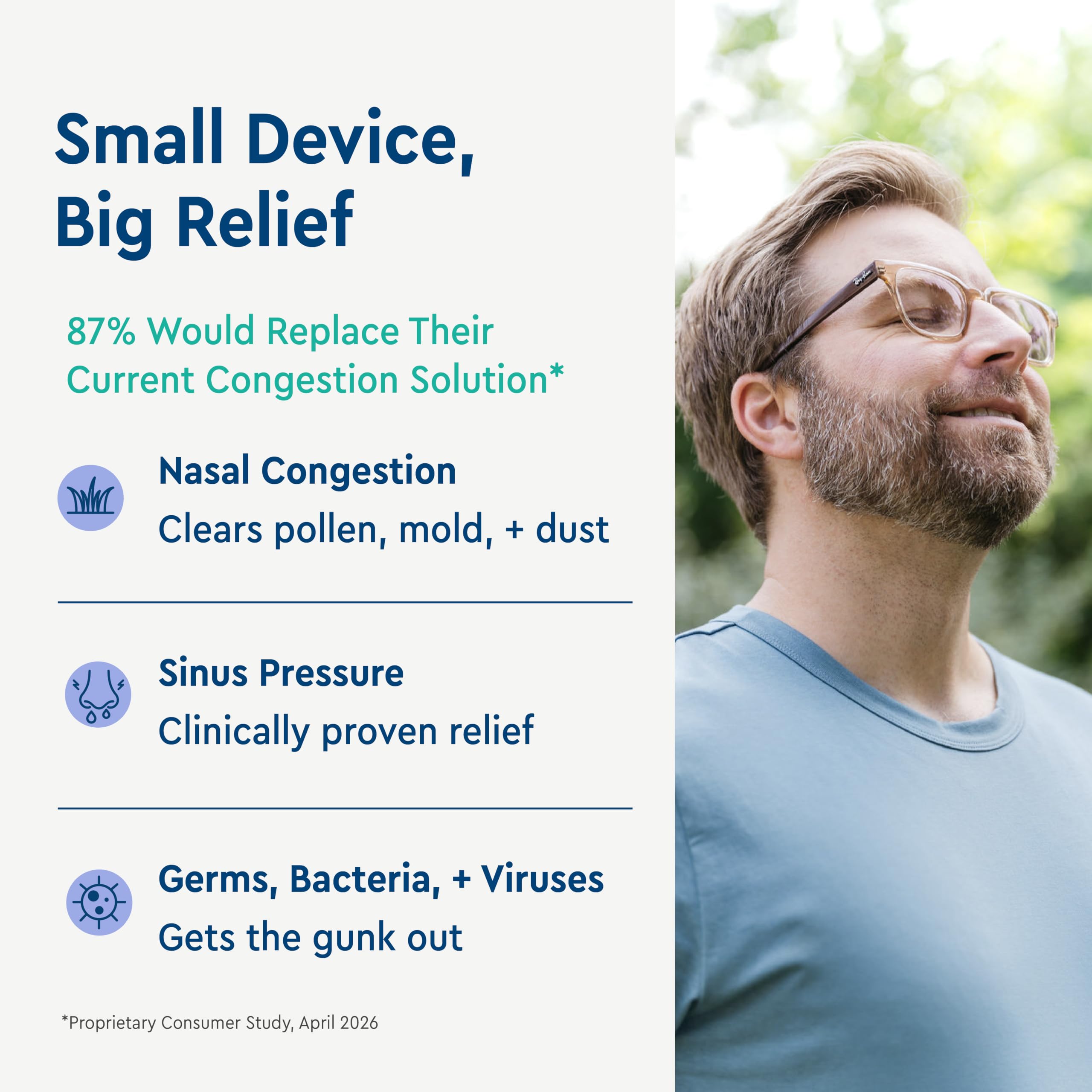 Naväge® Portable Powered Nose Cleaner with Sinus Rinse Flexibility — Amazon image 8
