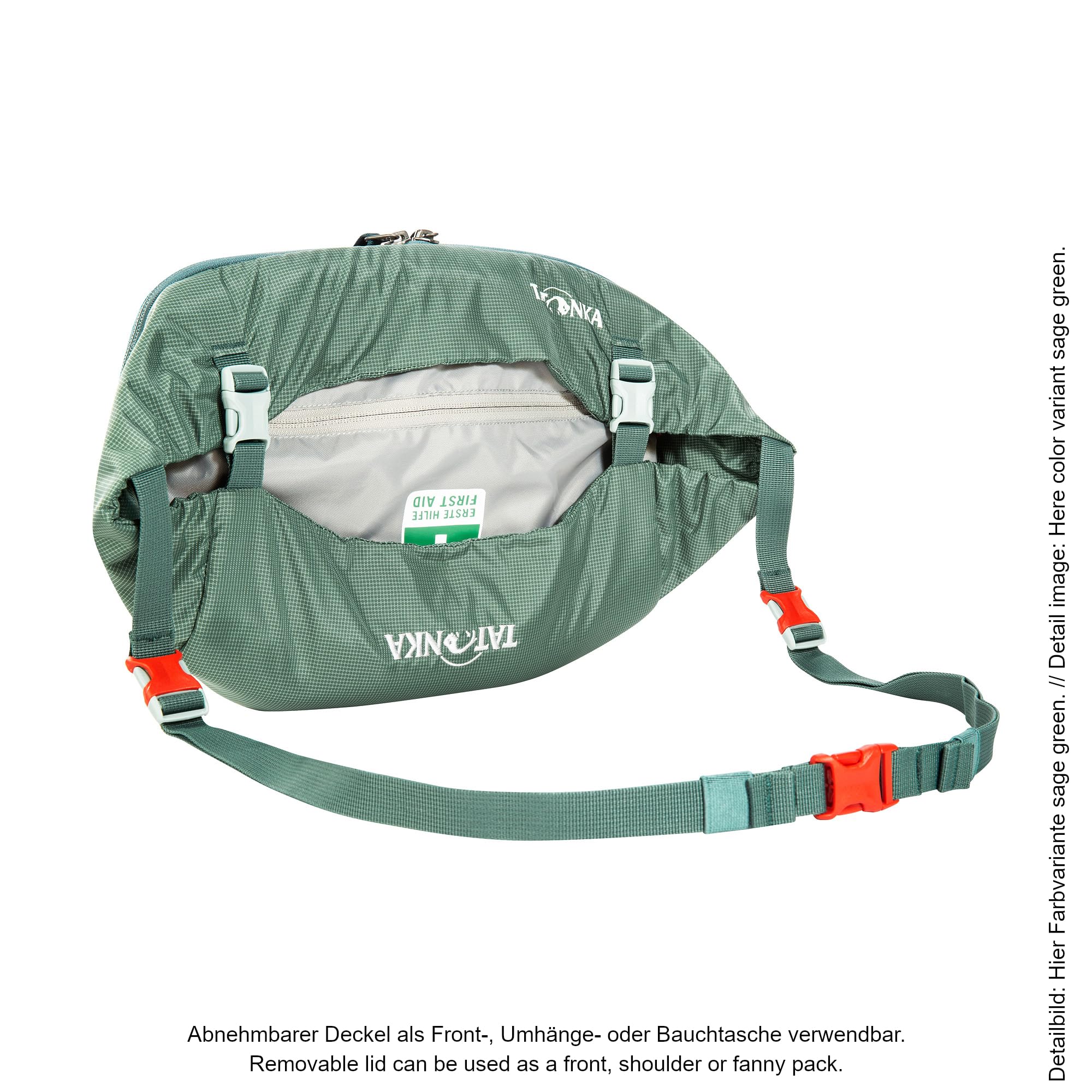 Tatonka Yukon 50+10 - Trekkingrucksack mit Frontzugriff, verstellbarem Rückensystem, extra Bodenfach, Regenhülle und 60 Liter Volumen