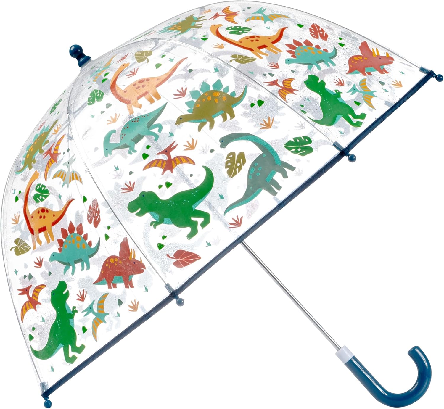 Stephen Joseph, Clear Color Changing Bubble Umbrella, Kids Toddler Umbrella with Dome Canopy