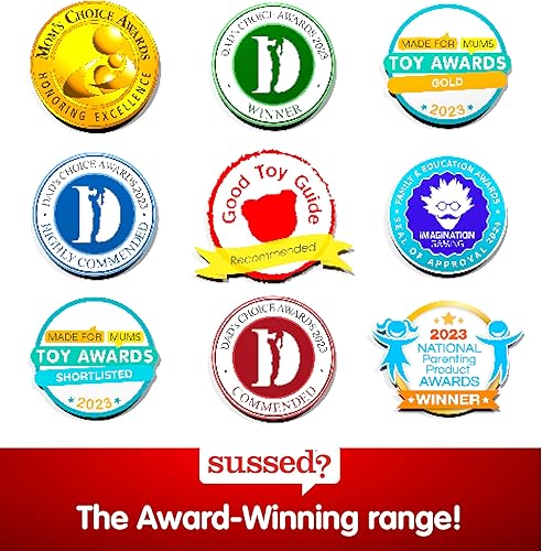 Miniatura 7 de SUSSED El Loco Juego de Cartas "¿Qué Harías?" - Edades 8+, 2-8 Jugadores - Relleno de Calceta para Niños, Niñas, Adolescentes - Tiempo de Juego