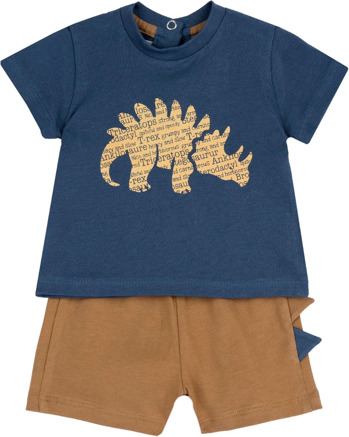 Chicco, Completo Neonato con T-Shirt e Pantaloncini in Morbido Tessuto, Abbigliamento Bambino, Designed in Italy