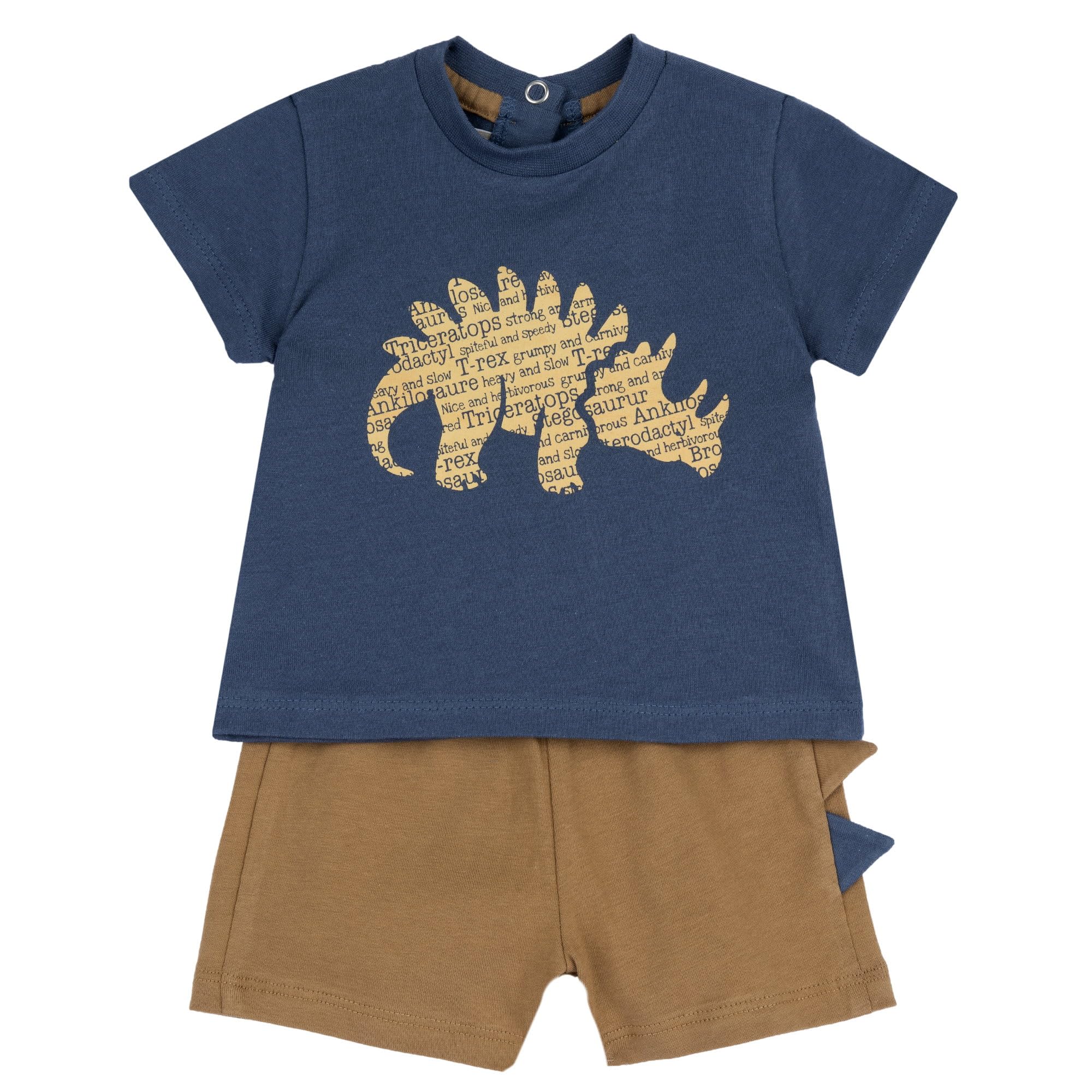 Ensemble t-shirt et short Chicco bébé garçon anti irritation été
