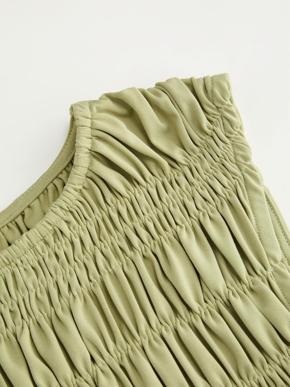 CIDER Two Piece Sets for Women Sleeveless Tops Pleated Peplum Hem Midi Long Flowy Skirt 2026 Summer Casual Wear - Image 5