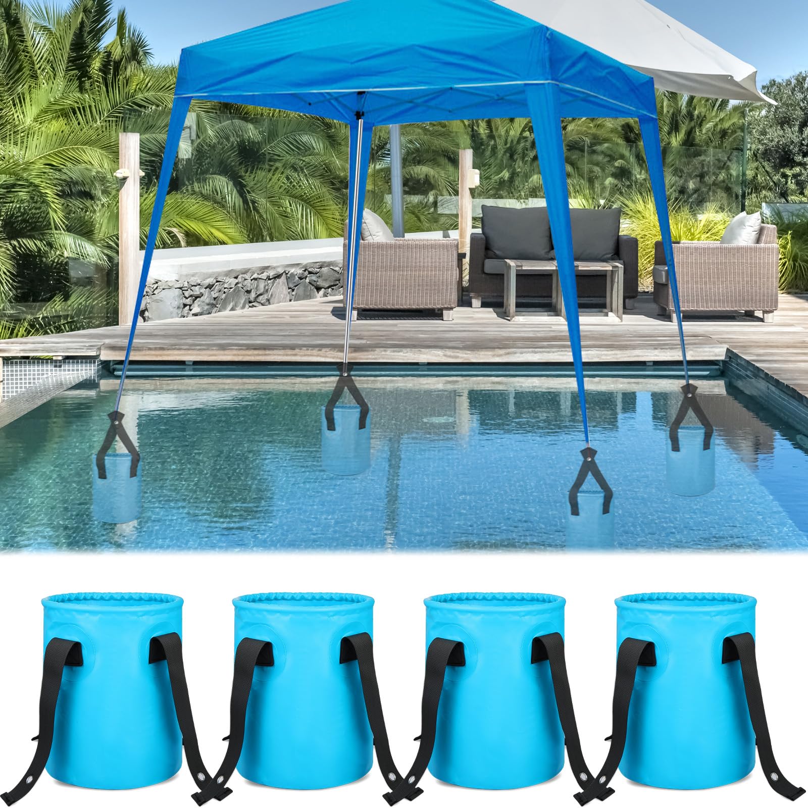 Floating Tent Pool Shade Water Shade Canopy Float Kit Float Any
