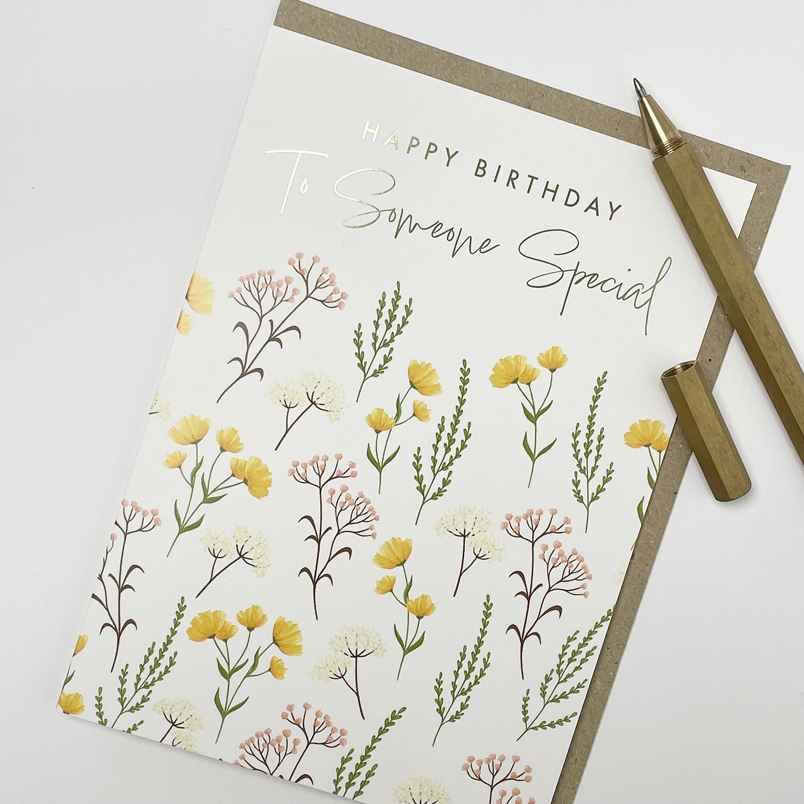 Tarjeta De Cumpleaños Divertida Para Hermana - Diseño FAB, Interior En Blanco, Ideal Para Regalo Personalizado