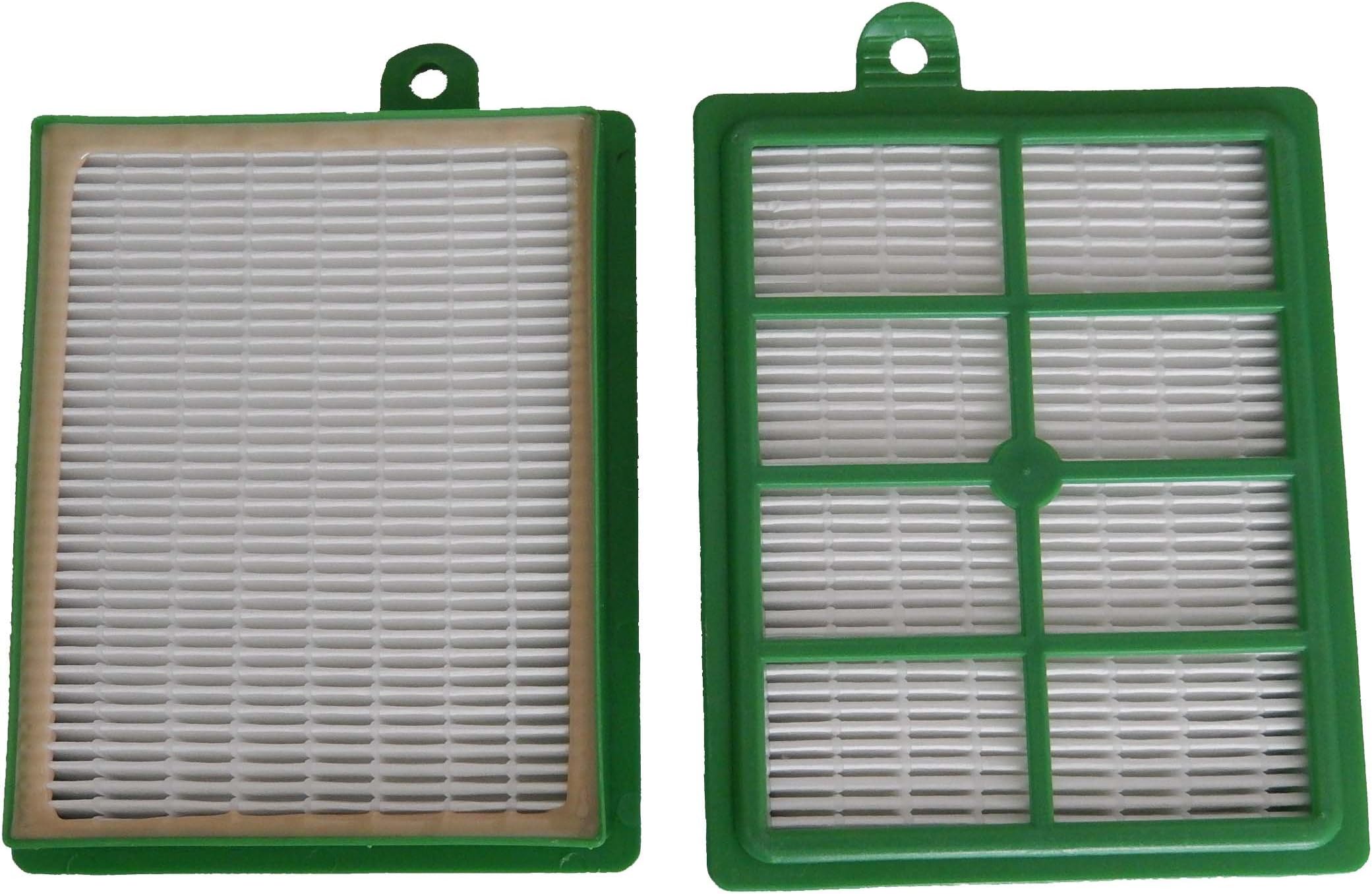 vhbw Hepa Allergy Filter compatible with AEG SilentPerformer Cyclonic ASPC 7110, ASPC 7140, ASPC 7150 replacement for AEG AFS1, ASF1W, E 12, AEFG12W