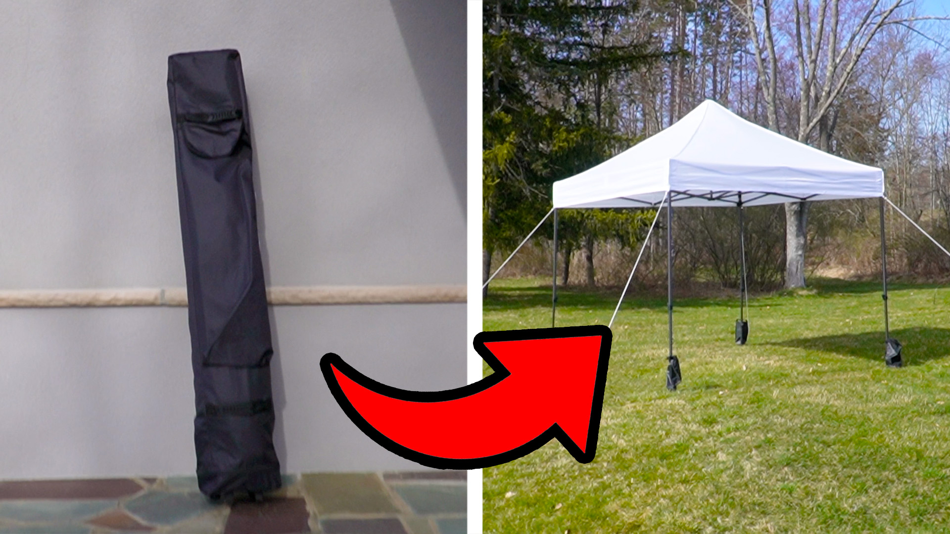 Watch How To Assemble The Yaheetech Canopy Tent on Amazon Live